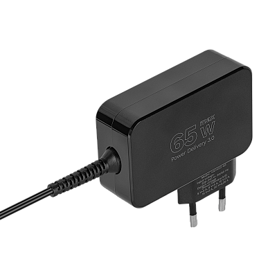 Τροφοδοτικό γενικής χρήσης Kruger&Matz 65W με λειτουργία Power Delivery, 7 ακροδέκτες