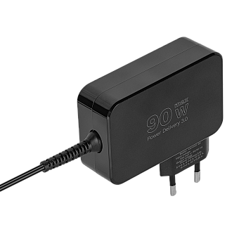 Τροφοδοτικό γενικής χρήσης Kruger&Matz 90W με λειτουργία Power Delivery, 7 ακροδέκτες