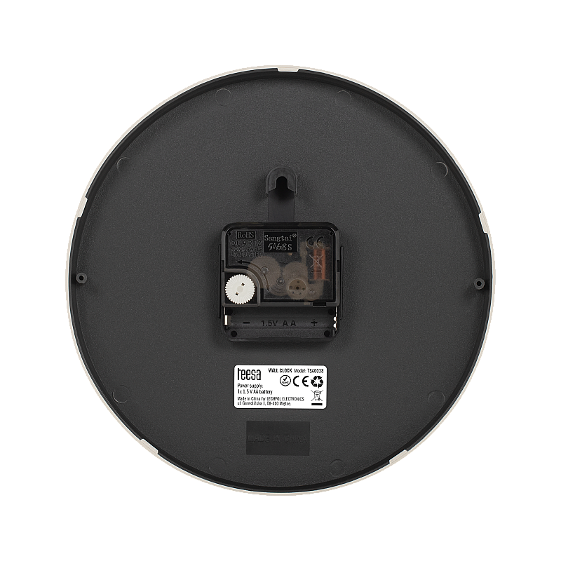 Ρολόι τοίχου 20 cm λευκό