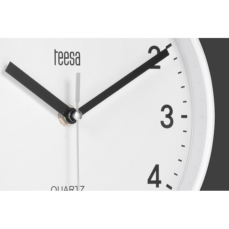 Ρολόι τοίχου 20 cm λευκό