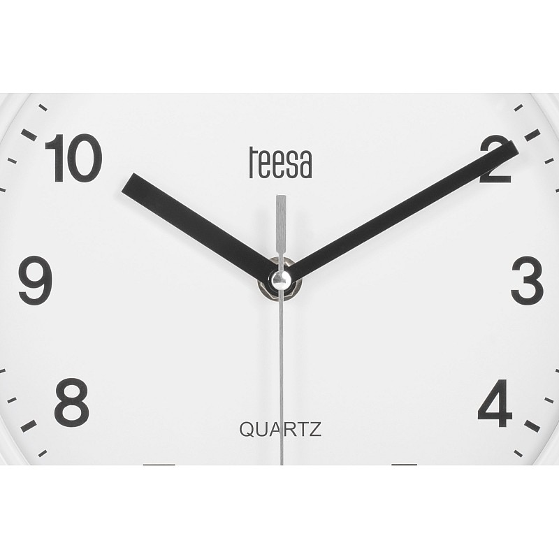 Ρολόι τοίχου 20 cm λευκό