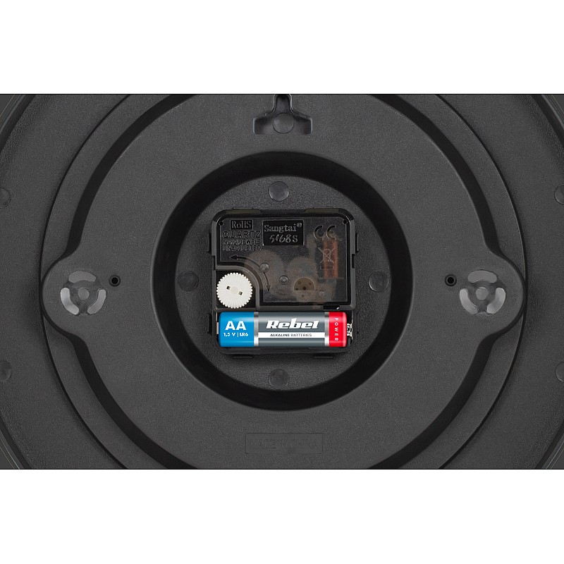 Ρολόι τοίχου 25 cm λευκό