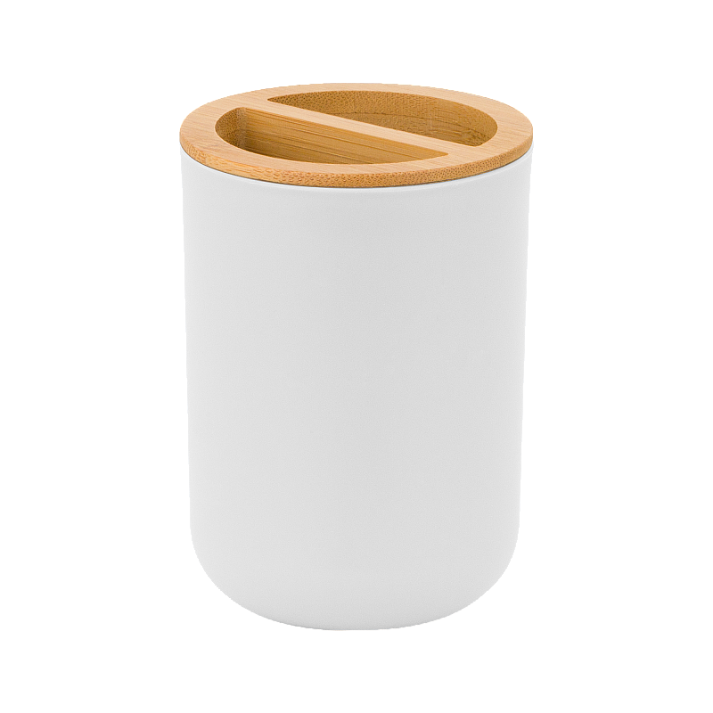 Σετ αξεσουάρ μπάνιου (6 τεμ.) λευκό