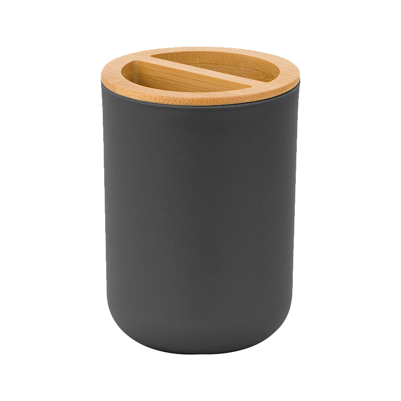 Σετ αξεσουάρ μπάνιου (6 τεμ.) μαύρο