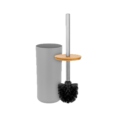 Σετ αξεσουάρ μπάνιου (6 τεμ.) γκρι