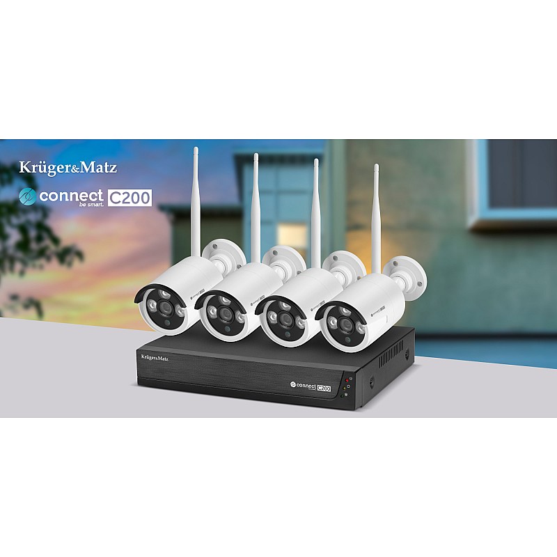 Κιτ παρακολούθησης WiFi Kruger&Matz Connect C200 Tuya