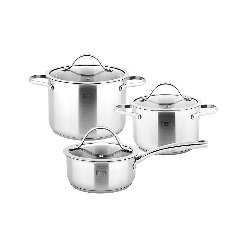 TEESA COOK EXPERT MASTER Σετ κατσαρόλας 6 τεμαχίων TEESA COOK EXPERT MASTER Σετ κατσαρόλας 6 τεμαχίων
