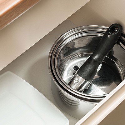 Σετ κατσαρόλες με αποσπώμενο χερούλι TEESA COOK EXPERT SINGLE HAND