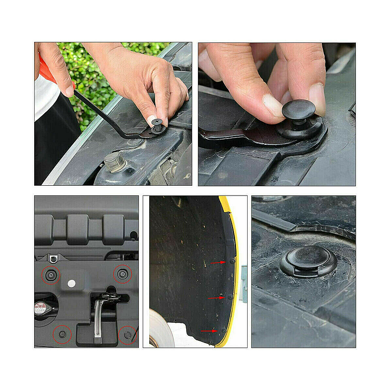 Σετ κλιπ αυτοκινήτου 635 τεμαχίων E6089