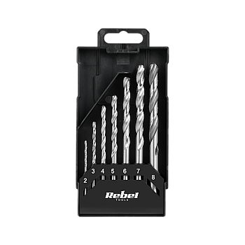 Σετ τρυπάνια για μέταλλο, 7 τεμ.