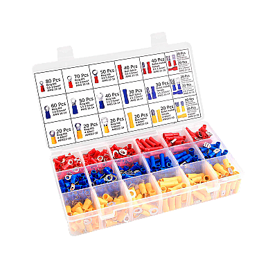 Σετ εργαλείων πτύχωσης με μονωμένους συνδέσμους, 700 τμχ. E5963
