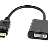 Υποδοχή προσαρμογέα Βύσμα DISPLAYPORT - υποδοχή DVI (24+5)