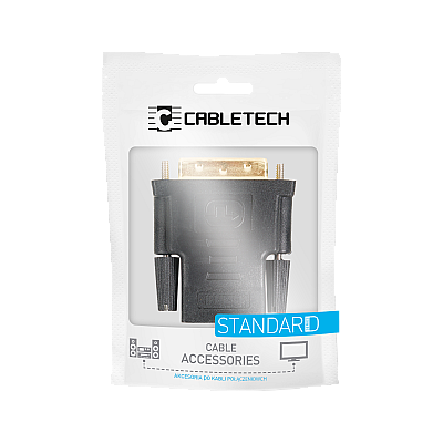 Υποδοχή προσαρμογέα Βύσμα DVI (24+1) διπλής σύνδεσης - υποδοχή HDMI