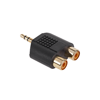 Υποδοχή JACK 3.5-2xGN.RCA, χρυσό