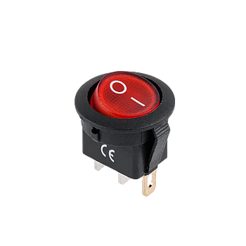 Υποδοχή διακόπτη IRS-101-8C/D, κόκκινο 12V