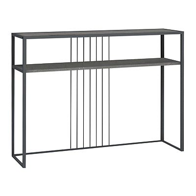 Κονσόλα Kary Megapap χρώμα γκρι σκυροδέματος 120x33x90εκ. Κονσόλα Kary Megapap χρώμα γκρι σκυροδέματος 120x33x90εκ.