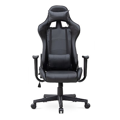 Καρέκλα γραφείου Gaming Alonso Megapap από τεχνόδερμα χρώμα μαύρο 67x70x125/135 εκ. Καρέκλα γραφείου Gaming Alonso Megapap από τεχνόδερμα χρώμα μαύρο 67x70x125/135 εκ.