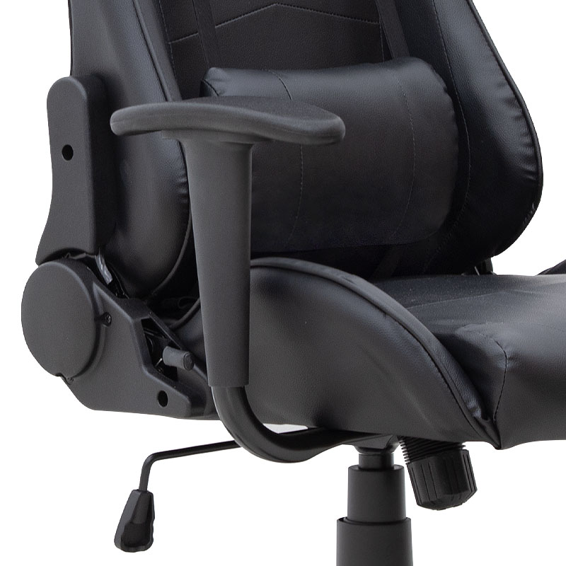 Καρέκλα γραφείου Gaming Alonso Megapap από τεχνόδερμα χρώμα μαύρο 67x70x125/135 εκ. Καρέκλα γραφείου Gaming Alonso Megapap από τεχνόδερμα χρώμα μαύρο 67x70x125/135 εκ.