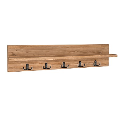 Κρεμάστρα τοίχου Kery Megapap από μελαμίνη χρώμα pine oak 80x11x18εκ. Κρεμάστρα τοίχου Kery Megapap από μελαμίνη χρώμα pine oak 80x11x18εκ.
