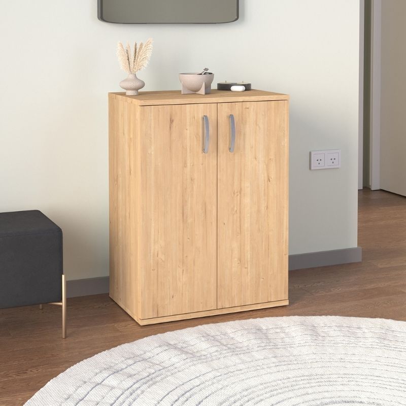 Παπουτσοθήκη - Ντουλάπι Manolo Megapap χρώμα sapphire oak 60x38x81,4εκ. Παπουτσοθήκη - Ντουλάπι Manolo Megapap χρώμα sapphire oak 60x38x81,4εκ.