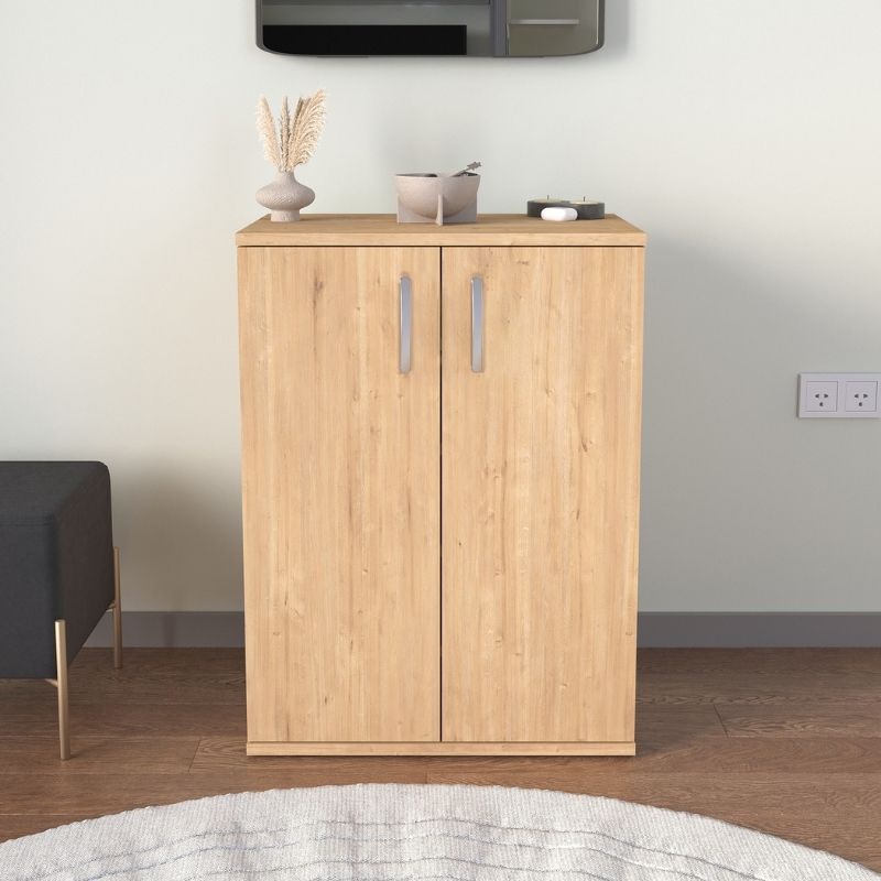 Παπουτσοθήκη - Ντουλάπι Manolo Megapap χρώμα sapphire oak 60x38x81,4εκ. Παπουτσοθήκη - Ντουλάπι Manolo Megapap χρώμα sapphire oak 60x38x81,4εκ.