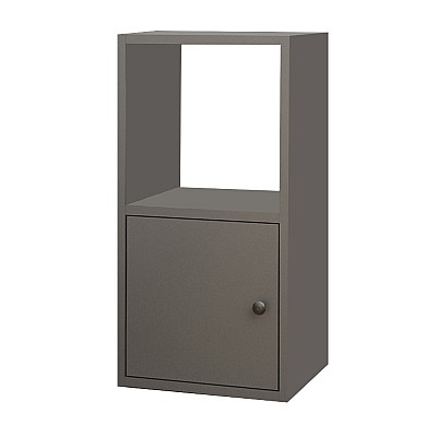 Κομοδίνο Vito Megapap χρώμα ανθρακί 34x30x66,4εκ. Κομοδίνο Vito Megapap χρώμα ανθρακί 34x30x66,4εκ.