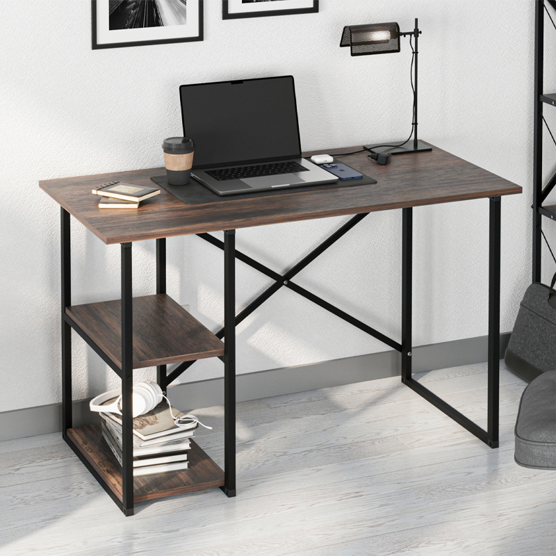 Γραφείο εργασίας Odeon Megapap χρώμα rustic καρυδί 120x59,8x73,8εκ. Γραφείο εργασίας Odeon Megapap χρώμα rustic καρυδί 120x59,8x73,8εκ.
