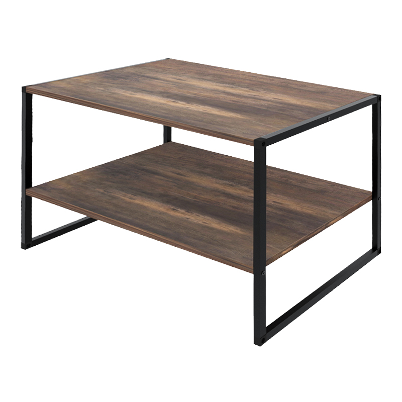 Τραπεζάκι σαλονιού Giza Megapap χρώμα rustic καρυδί 90,2x50,3x50,4εκ. Τραπεζάκι σαλονιού Giza Megapap χρώμα rustic καρυδί 90,2x50,3x50,4εκ.
