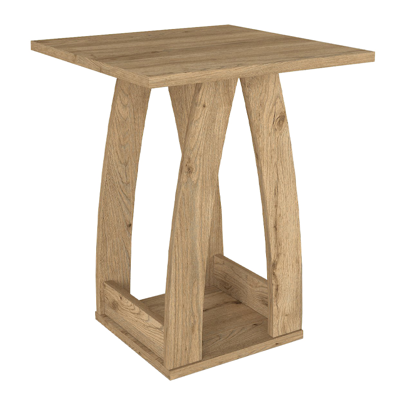 Τραπεζάκι βοηθητικό - Κομοδίνο Deros Megapap χρώμα sepet oak 45x45x56εκ. Τραπεζάκι βοηθητικό - Κομοδίνο Deros Megapap χρώμα sepet oak 45x45x56εκ.