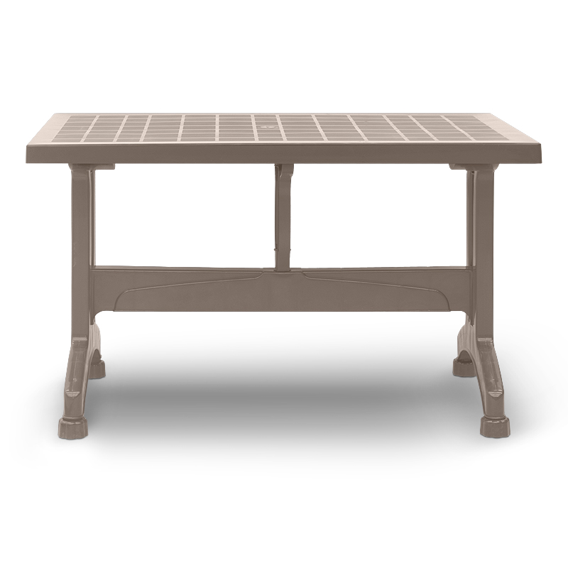 Τραπέζι πολυπροπυλενίου Callan Megapap χρώμα cappuccino 140x80x73εκ. Τραπέζι πολυπροπυλενίου Callan Megapap χρώμα cappuccino 140x80x73εκ.