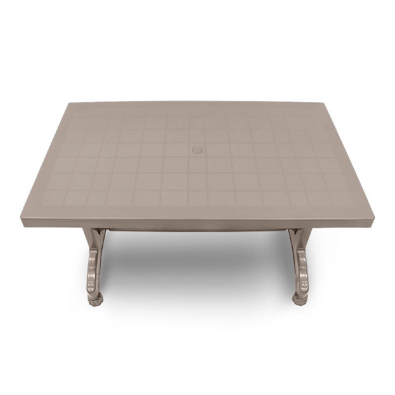 Τραπέζι πολυπροπυλενίου Callan Megapap χρώμα cappuccino 140x80x73εκ. Τραπέζι πολυπροπυλενίου Callan Megapap χρώμα cappuccino 140x80x73εκ.