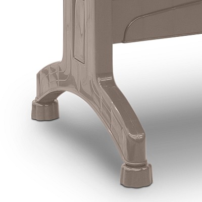 Τραπέζι πολυπροπυλενίου Callan Megapap χρώμα cappuccino 140x80x73εκ. Τραπέζι πολυπροπυλενίου Callan Megapap χρώμα cappuccino 140x80x73εκ.
