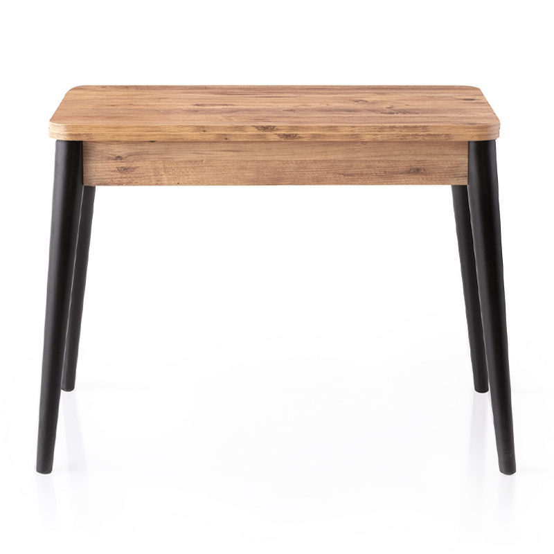 Τραπέζι Dolunay Megapap επεκτεινόμενο χρώμα atlantic pine - μαύρο 100x60(120x100)x79,5εκ. Τραπέζι Dolunay Megapap επεκτεινόμενο χρώμα atlantic pine - μαύρο 100x60(120x100)x79,5εκ.