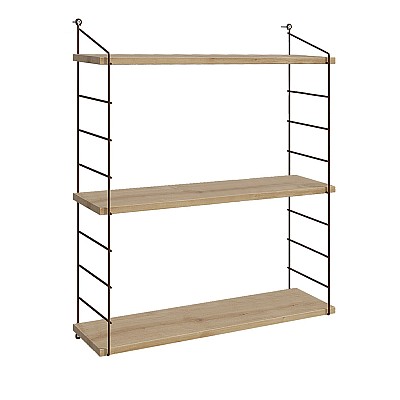 Ραφιέρα τοίχου Armoni Megapap χρώμα sapphire oak - καφέ μέταλλο 72x20x85εκ. Ραφιέρα τοίχου Armoni Megapap χρώμα sapphire oak - καφέ μέταλλο 72x20x85εκ.