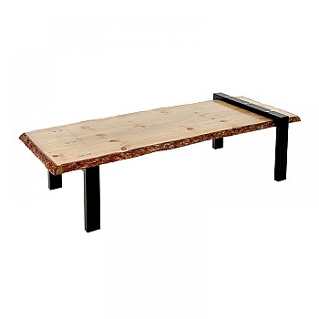 ΤΡΑΠΕΖΙ ΠΕΥΚΟ 175x63x47 ΜΕ ΣΙΔΕΡΟ ΠΑ