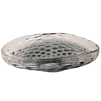 ΓΥΑΛΙΝΗ ΔΙΑΦΑΝΗ-ΜΑΥΡΗ ΠΙΑΤΕΛΑ 48x35.5x15EK ΥΨΟΣ