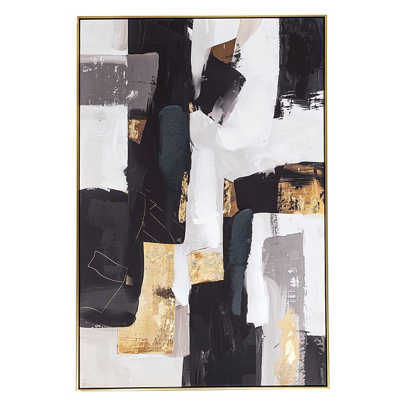 ABSTRACT ΕΛΑΙΟΓΡΑΦΙΑ 80x120 ΕΚ ΜΕ xΡΥΣΗ ΚΟΡΝΙΖΑ ΣΕ ΤΥΠΩΜΕΝΟ ΚΑΜΒΑ ABSTRACT ΕΛΑΙΟΓΡΑΦΙΑ 80x120 ΕΚ ΜΕ xΡΥΣΗ ΚΟΡΝΙΖΑ ΣΕ ΤΥΠΩΜΕΝΟ ΚΑΜΒΑ