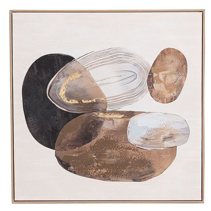 ABSTRACT ΕΛΑΙΟΓΡΑΦΙΑ 80x80ΕΚ ΜΕ xΡΥΣΗ ΚΟΡΝΙΖΑ ΣΕ ΤΥΠΩΜΕΝΟ ΚΑΜΒΑ ABSTRACT ΕΛΑΙΟΓΡΑΦΙΑ 80x80ΕΚ ΜΕ xΡΥΣΗ ΚΟΡΝΙΖΑ ΣΕ ΤΥΠΩΜΕΝΟ ΚΑΜΒΑ